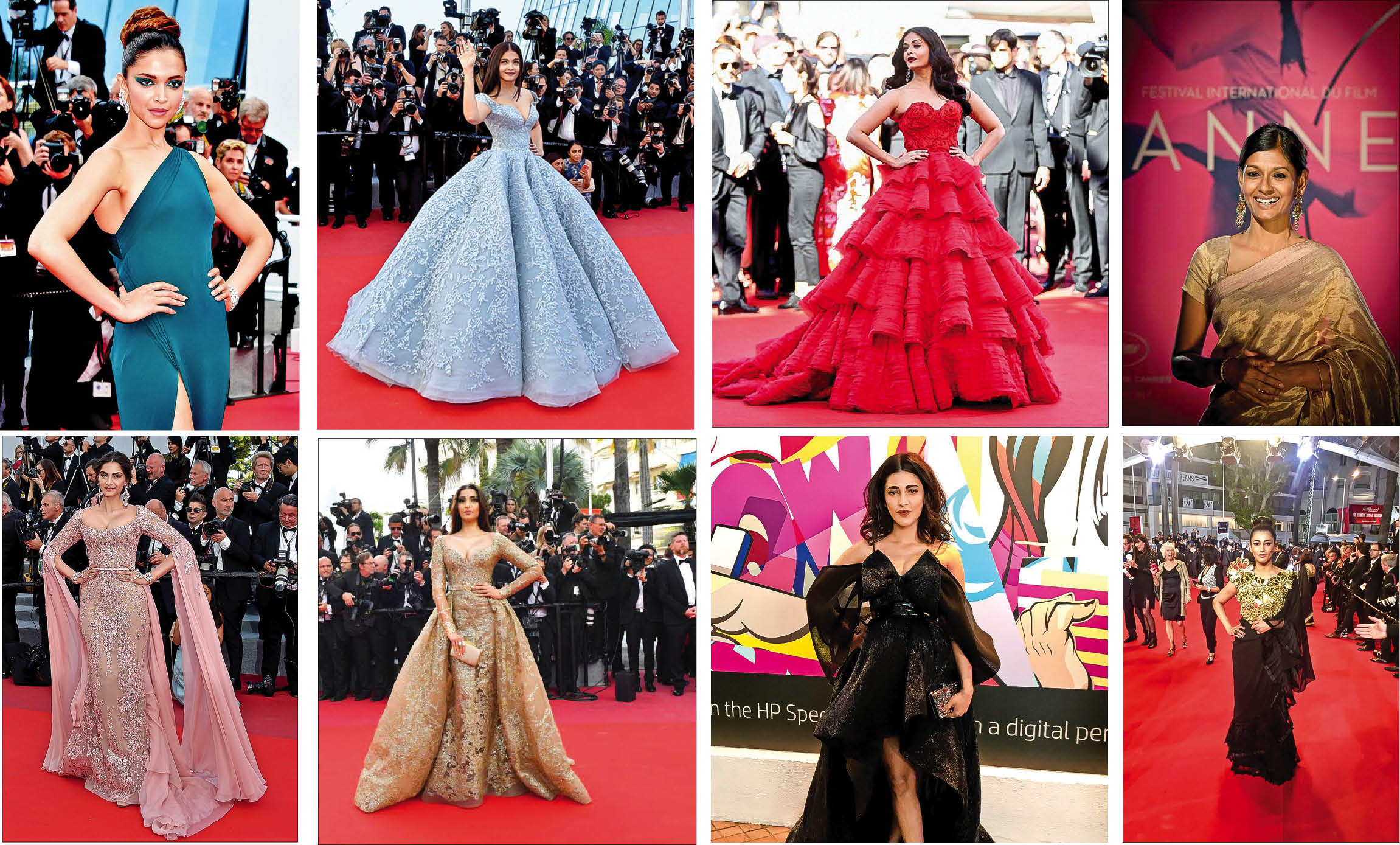 Indian Celebrities Slaying At The Cannes Film Festival  Grazia India