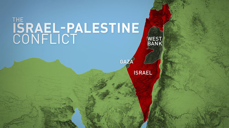 ISRAEL PALESTINE WEB MAP 