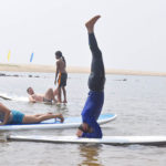 Foreign tourists at Ramachandi beach near Konark