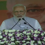 Nizamabad: Prime Minister Narendra Modi addresses a public meeting in Nizamabad, Telangana on Nov 27, 2018. (Photo: IANS)