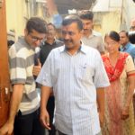 New Delhi: Delhi Chief Minister and Aam Aadmi Party supremo Arvind Kejriwal at the launch of his party’s door to door campaign for the 2019 Lok Sabha polls, in New Delhi on Oct 21, 2018. (Phot0: IANS)