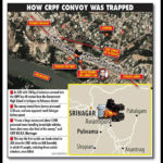 How CRPF convoy was trapped. (IANS Infographics)