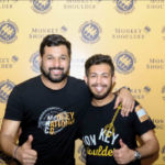 (L-R) Pankaj Balachandran, brand ambassador, Monkey Shoulder and Abhishek Chawla, winner of the Delhi leg of Ultimate Bartender Championship.