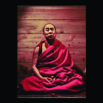 Dalai Lama 03 HHDL MEDITATING T-0210 – Vijay Kranti