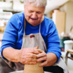 old learning pottery