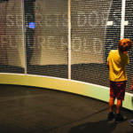 An undated photo provided by the Science Museum Group shows visitors at the Science Museum in London’s exhibit, “Top Secret: From Ciphers to Cyber Security.” (Jody Kingzet/Science Museum Group via The New York Times)