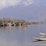 A view of Dal Lake after rainfalls in the Kashmir Valley, in Srinagar. IANS