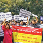 Homebuyers stage demonstrations against 3C developers.