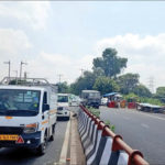 Toll plaza in Chilla Regulator on Delhi-Noida Link road.