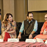 (L-R) Designer Ritu Beri; Mukhtar Abbas Naqvi, Union Minister for Minority Affairs; and Mahendra Nath Pandey, Union Minister for Skill Development and Entrepreneurship.