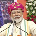 Prime Minister Narendra Modi speaks at the Ahmedabad airport on 2 October 2019. IANS