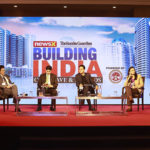 (L-R)Vinit Goenka, CRIS; Sharad Kohli, Economist;Bharat Joshi, Author & Director, ACTL;Sameer Jain, Partner, KPM;Gauri Dwivedi, NewsX; Nasser Salim, Managing Partner, Flexi Capital copy