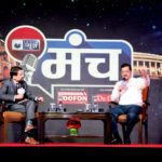 (L-R) Rishabh Gulati, Managing Editor, NewsX; Arvind Kejriwal, Chief Minister, Government of Delhi