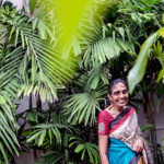 Usha Prabakaran at home in Chennai, India on Dec. 10. 2019. (Saumya Khandelwal/The New York Times)