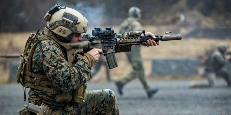 US Marines change course in the Pacific