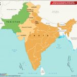 India Pakistan map