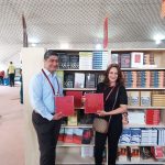 Dikshu and Arunima Kukreja at the Jaipur Literature festival