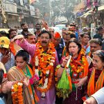 Meenakashi Lekhi’s election campaign for MCD polls