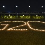 G20 displayed using oil lamps at the cultural prorgamme of G20 Sherpa meet