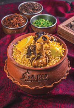 Savour a royal meal at Oudh 1590