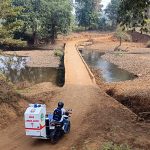 A bike ambulance facility launched in the remote villages of the Gadchiroli of Maharashtra