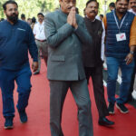 Ajit Pawar arrives at Maharashtra Assembly on the first day of the Winter Session