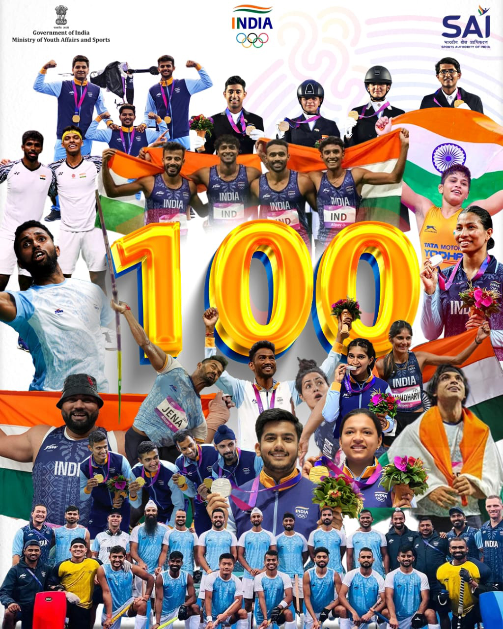 How India hit a century of medals at the Asian Games The Sunday