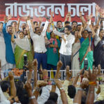 TMC projects Abhishek while BJP battles dissension