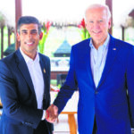 UK PM Rishi Sunak meeting with POTUS Joe Biden