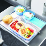 Premium-Economy-Meal-on-Vistara-fresh-ingredients-and-stainless-steel-cutlery