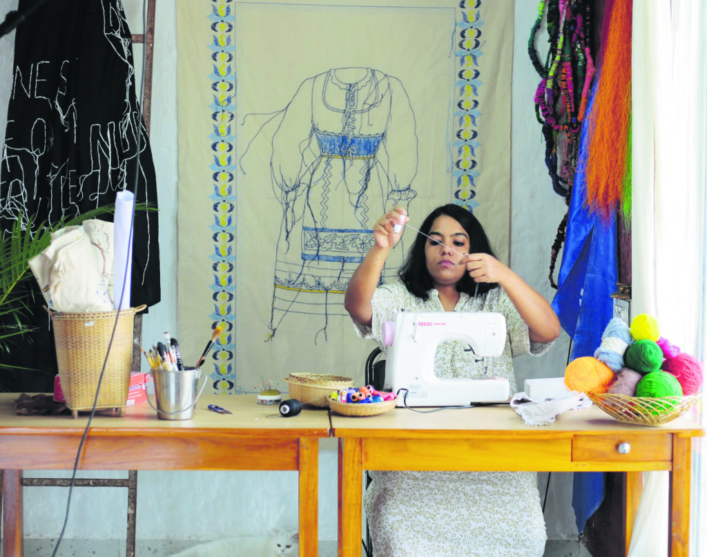 The Young Artists To Watch Out For At The India Art Fair 2024 The   Artist Mayuri Chari 1024x806 