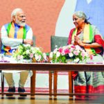 PM Modi and FM Nirmala Sitharaman TSG