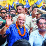 Manish Sisodia holds Padayatra