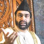 Chairman of the All Parties Hurriyat Conference (APHC), Mirwaiz Umar Farooq addresses the devotees during Friday prayers, at Jamia Masjid in Srinagar, on May 31, 2024. (ANI)