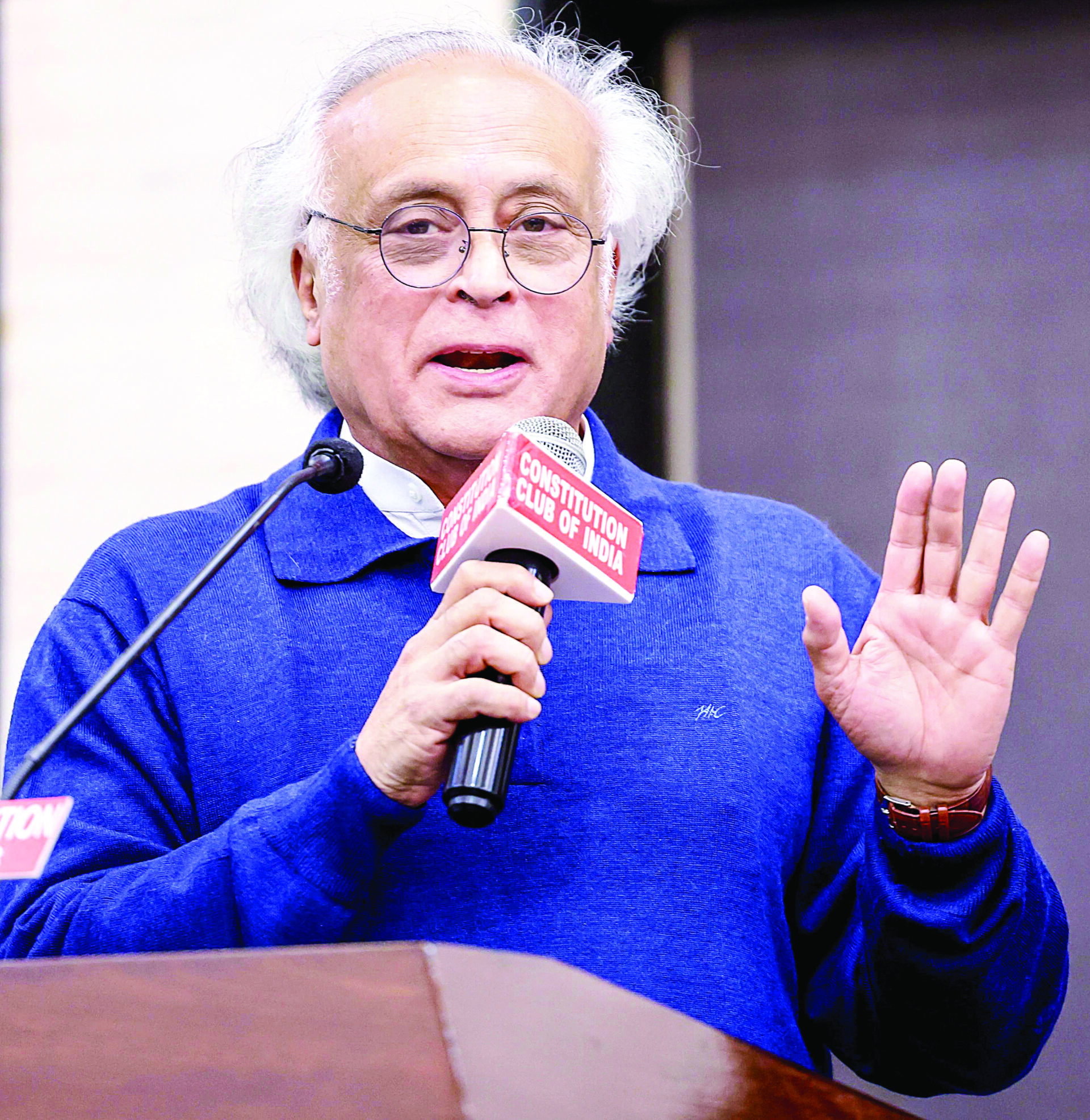 Congress Rajya Sabha MP Jairam Ramesh