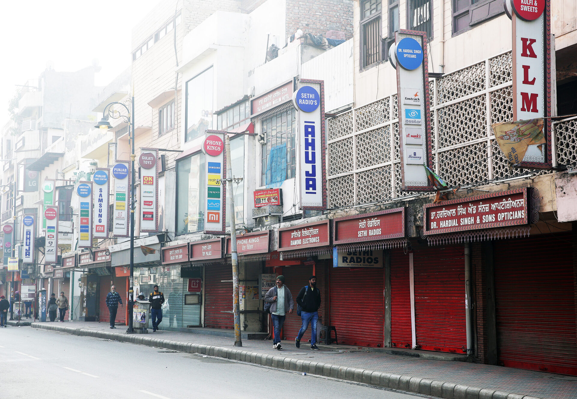 Representational image: A market wears a deserted look during a Punjab bandh on 30 December 2024. ANI