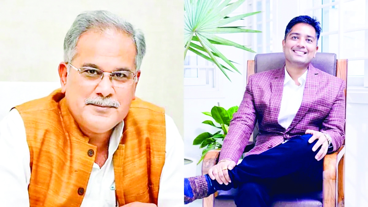 Ex-Chhattisgarh CM Bhupesh Baghel’s son held in liquor scam case