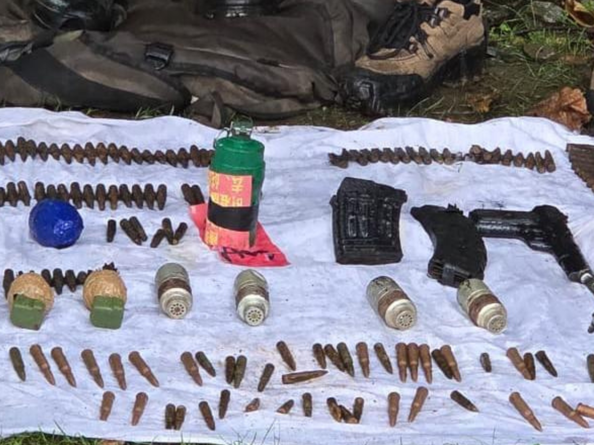 Arms and Ammunition Recovered in Kupwara’s Reshwari Area, Investigation Underway