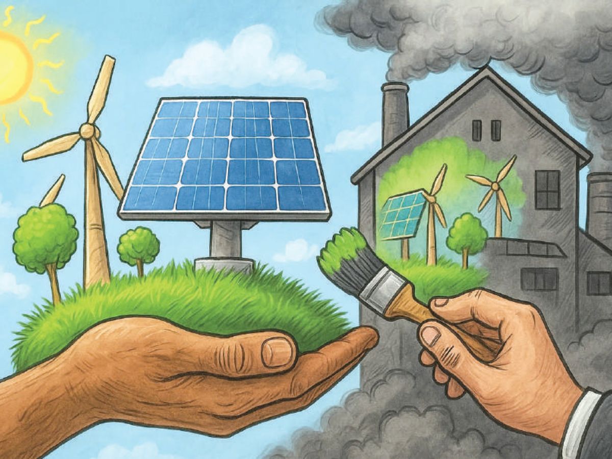 Greenwashing the climate: Our favourite self-deception