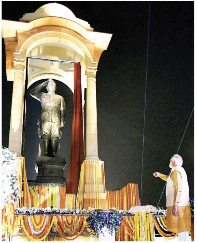 Erasing the colonial past,creating a new history