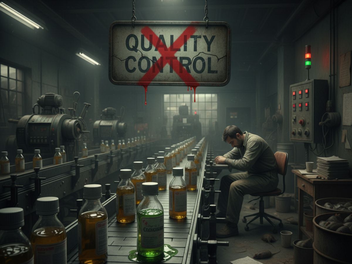 Quality control goes missing in children’s cough syrups