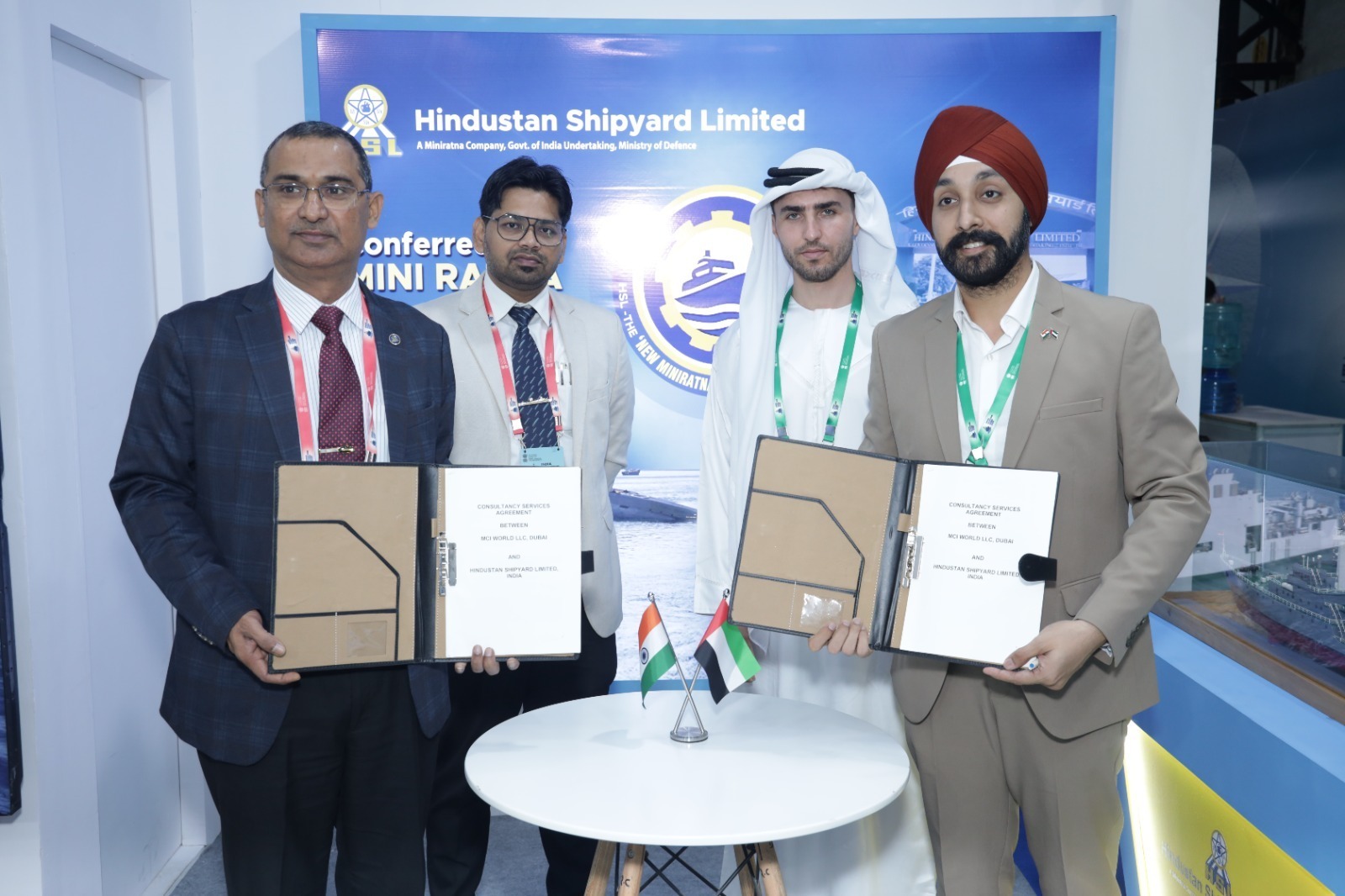 Hindustan Shipyard signs