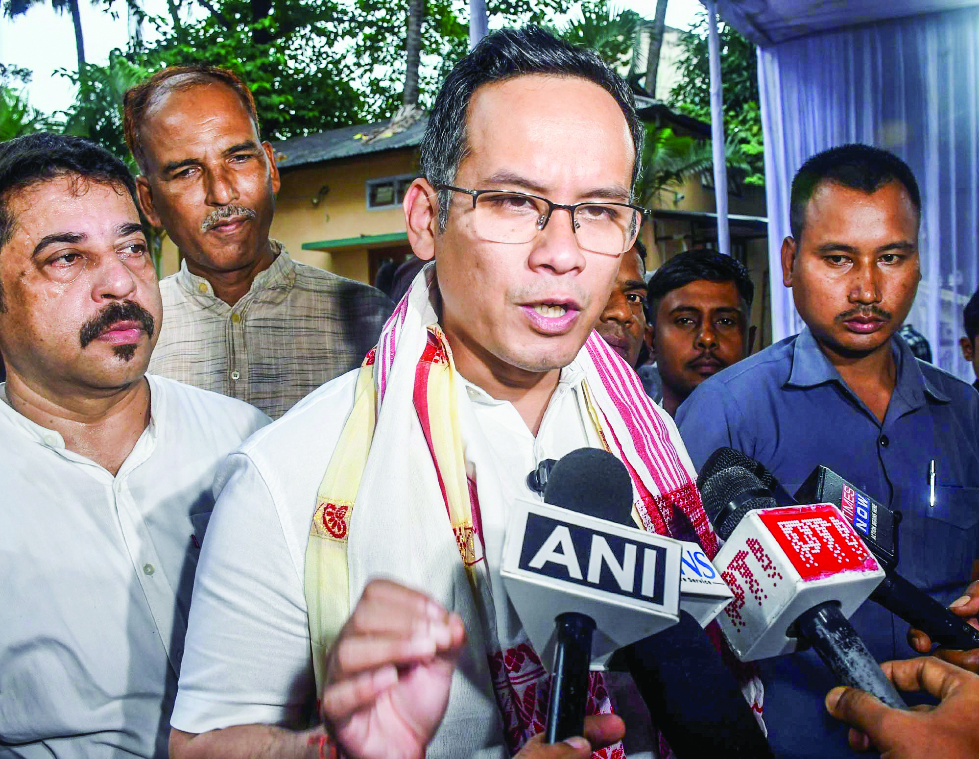 Assam Congress president Gaurav Gogoi