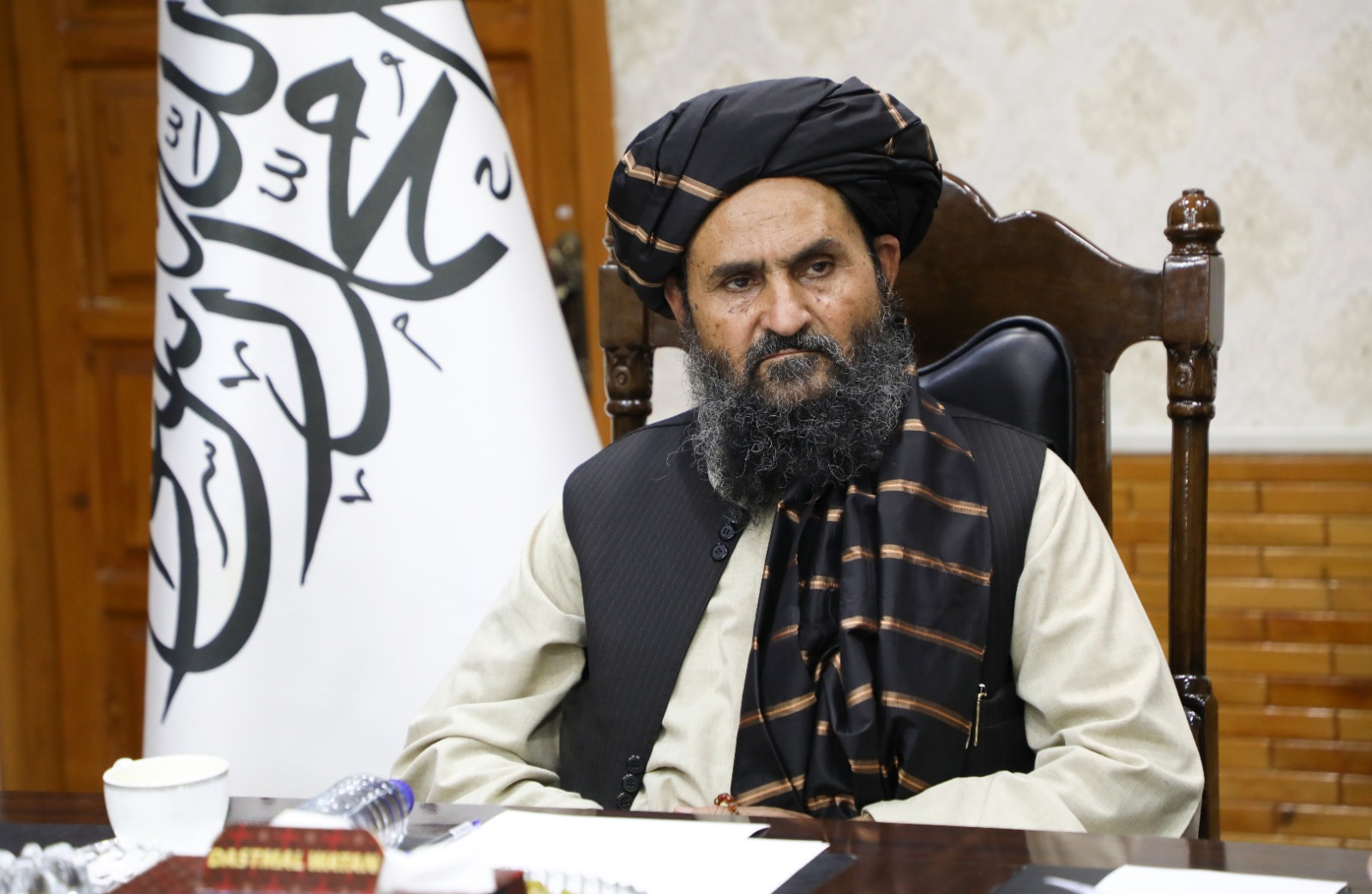 Deputy PM Mullah Baradar addresses Kabul business