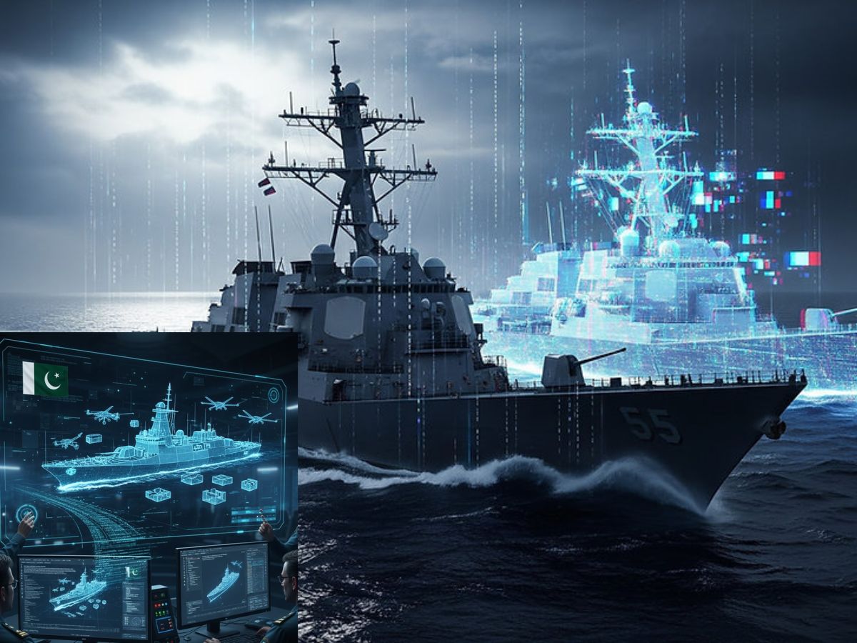 Pakistan is constructing a virtual navy using AI and editing software