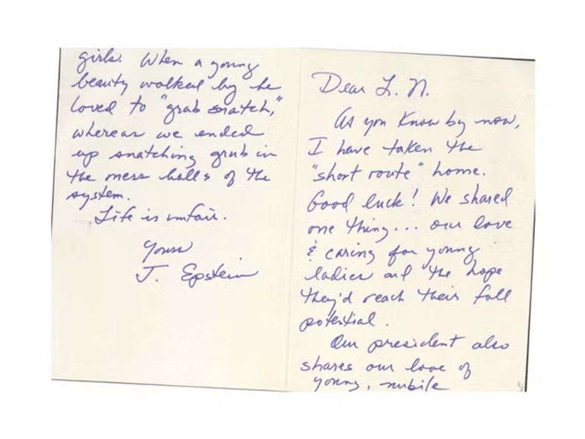 Jeffrey Epstein Files Latest Photos: Donald Trump & Jeffrey Epstein Photos, Travel Logs, 30,000+ Pages for New Release - Gallery Image