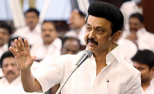Tamil Nadu CM MK Stalin