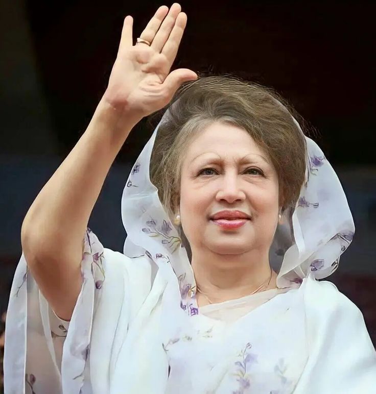 Khaleda Zia is the first female Prime Minister of Bangladesh - Photo Gallery