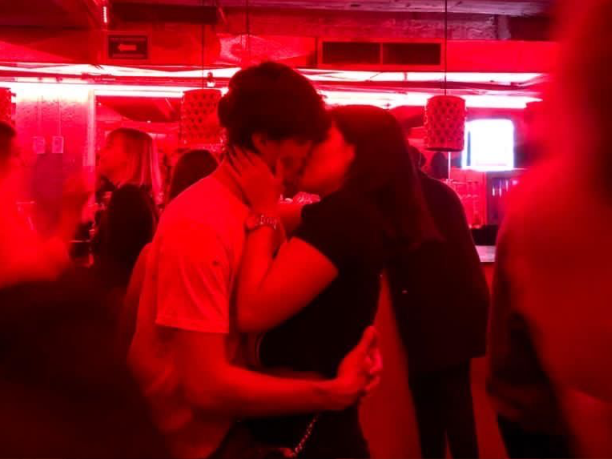 Busy nightlife surrounds a central Berlin red-light area. - Photo Gallery