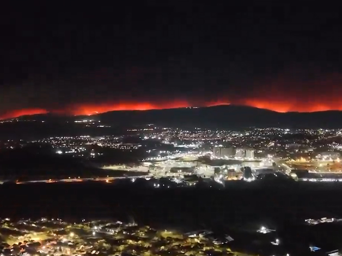 Chile Wildfire Emergency: Penco Forest Fire Spreads Rapidly, 20,000 Evacuated as Homes, Hospital & Gas Plant Face Threat
